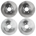 Front and Rear Disc Brake Rotors for Ford Mustang (2005–2010)