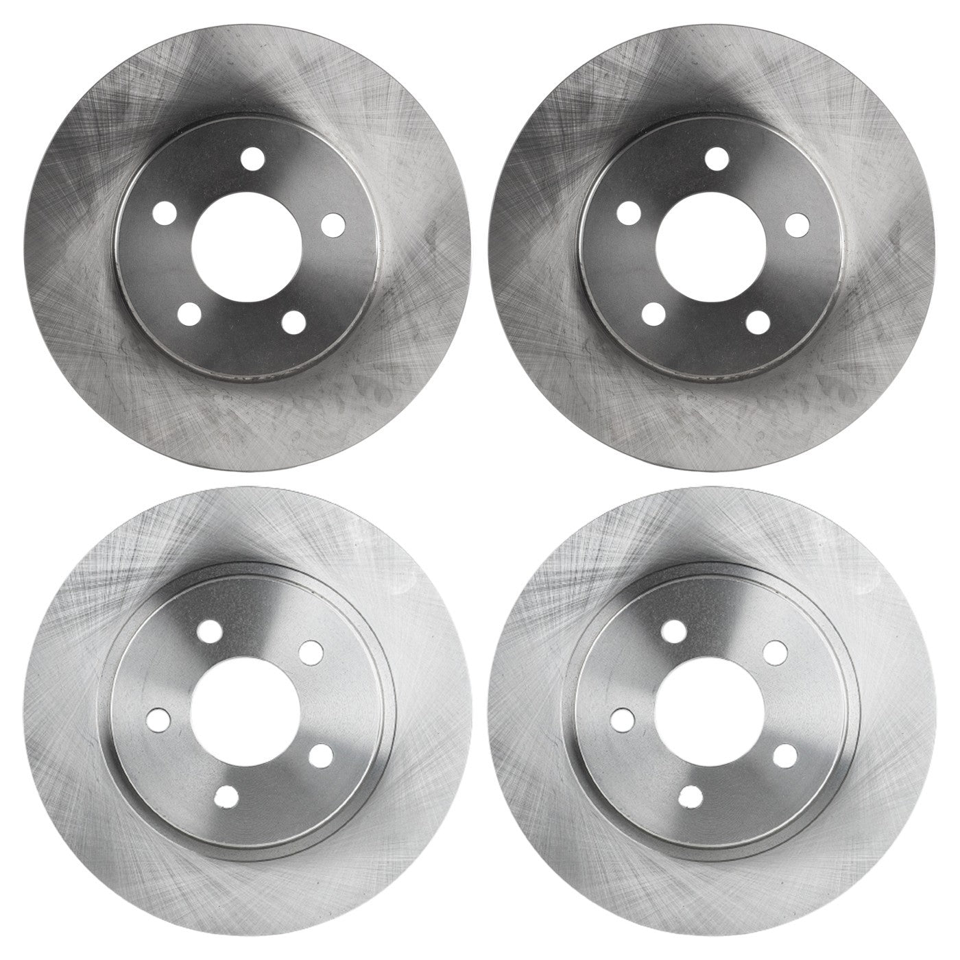 Front and Rear Disc Brake Rotors for Ford Mustang (2005–2010)