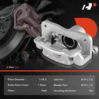 Rear Left Disc Brake Caliper with Bracket for Kia Sorento (2007–2009)