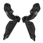 Foot Pegs 1.25'' Highway Bar Mount for Harley Touring Dyna Softail
