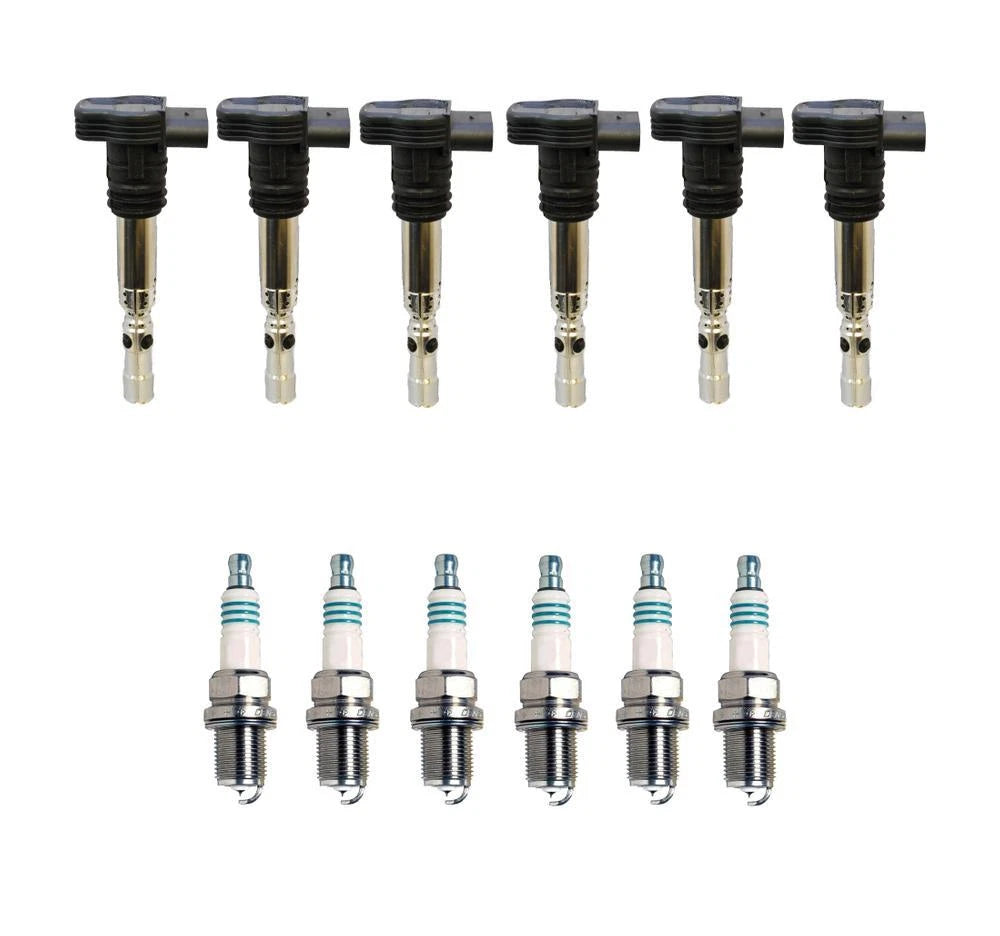 Set of 6 Denso Ignition Coils for Iridium Power (Gap 0.044)