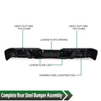 Rear Step Bumper Assembly for Ford F-150 (2009–2014)