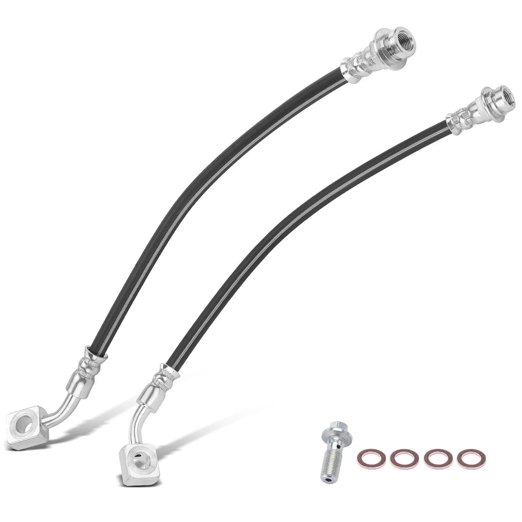 2X Front Brake Hydraulic Hose for Chevy Colorado GMC Canyon (2015–2018)