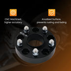 Set of 4 Wheel Spacers 38.1mm for Jeep Grand Cherokee WK Wrangler Gladiator (2018–2023)