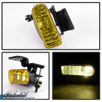 Fog Light Lens for Chevy Silverado, Suburban, Tahoe (1999–2006) Yellow