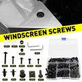 190pcs Fairing Bolts Kit for Yamaha YZF R1 (1998–2021) YZF R6 (1999–2020) Black Aluminum