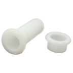 2 x Boat Plastic Drain Tube Drain Thru-hull for MotorwellBaitwell