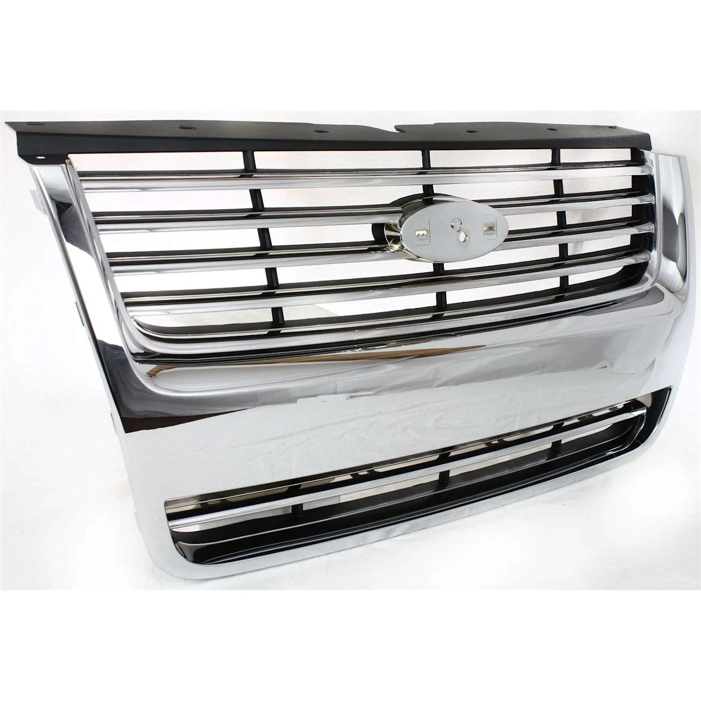 Chrome Grille for Ford Explorer (2006–2010) with Black Insert