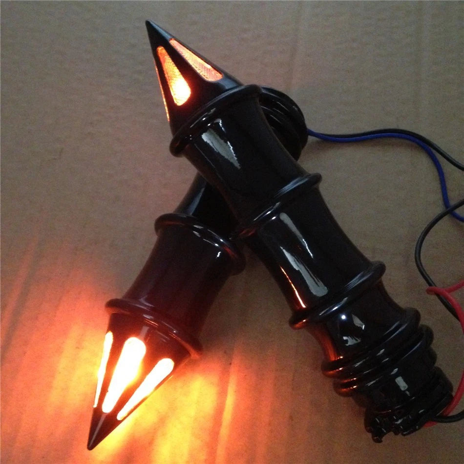 Spike 1" Hand Grip w/ Signals for Suzuki Boulevard, Yamaha V-Star, Road Star