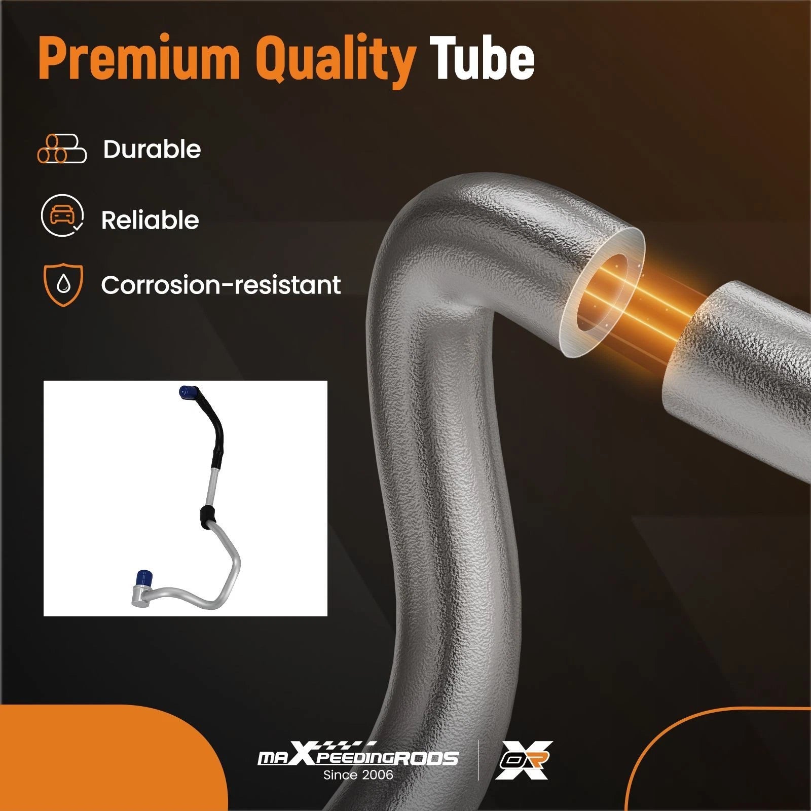 Turbo Water Coolant Line for Mercedes CLS550 GL550 E550 (2011–2018)