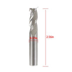 3Pcs End Mill 3/8" for Automotive Applications