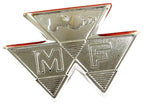Front Badge (Unpainted) for Massey Ferguson 35, 35x, FE35 (1956–1975)