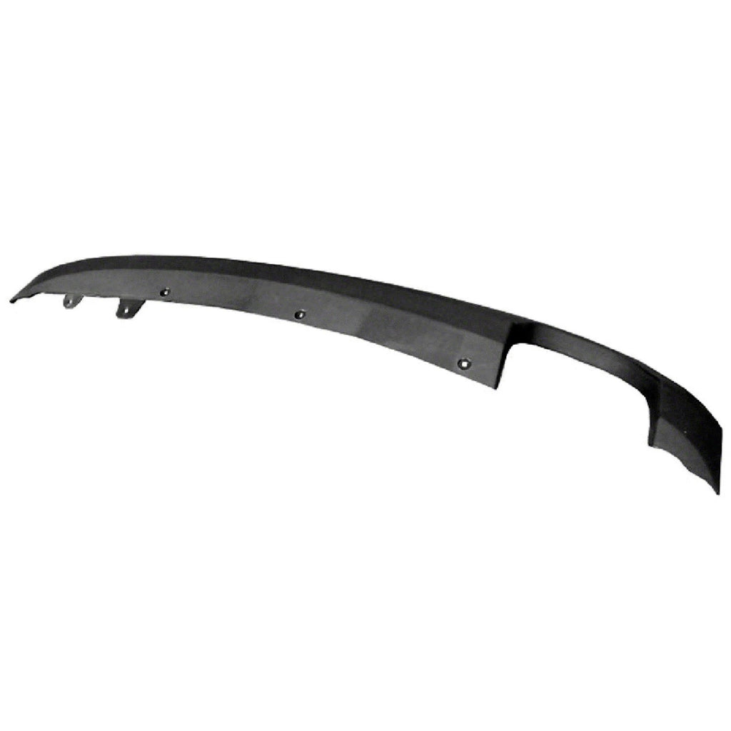Replacement Textured Rear Bumper Lower Valance w/Passenger Side Exhaust Opening
