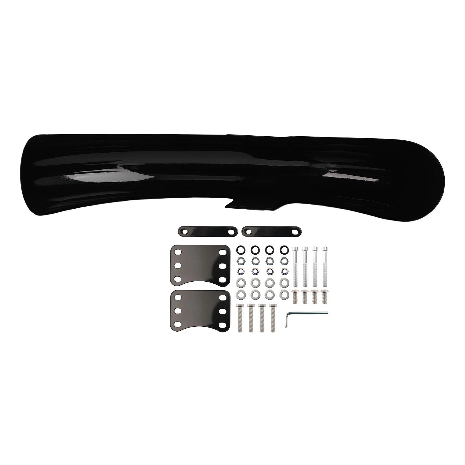 Black Front Fender for Harley Touring Electra Glide Classic CVO (2004–2005)