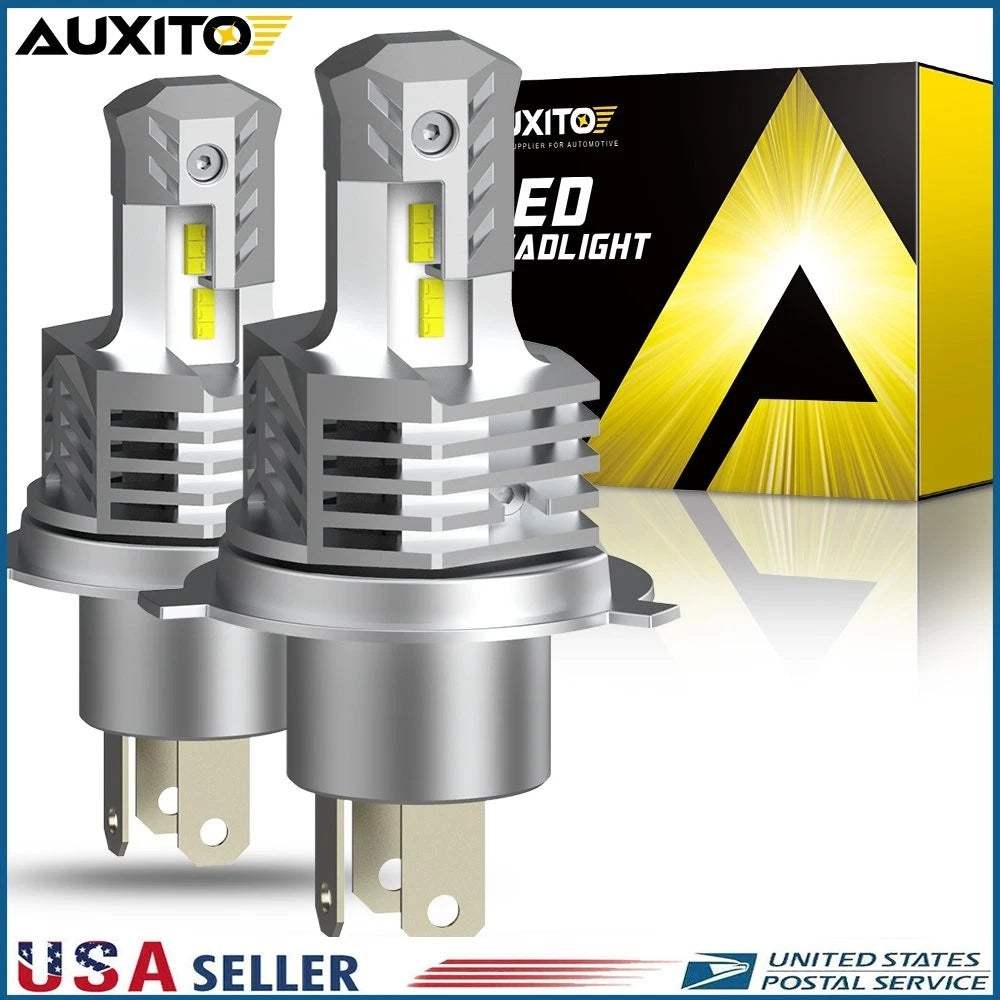 2X H4 9003 LED Headlight Bulbs for Cars (Universal Fit)