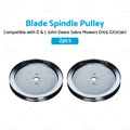 2X Blade Spindle Pulley for John Deere D105 (2011–2013) GX20367