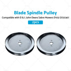 2X Blade Spindle Pulley for John Deere D105 (2011–2013) GX20367
