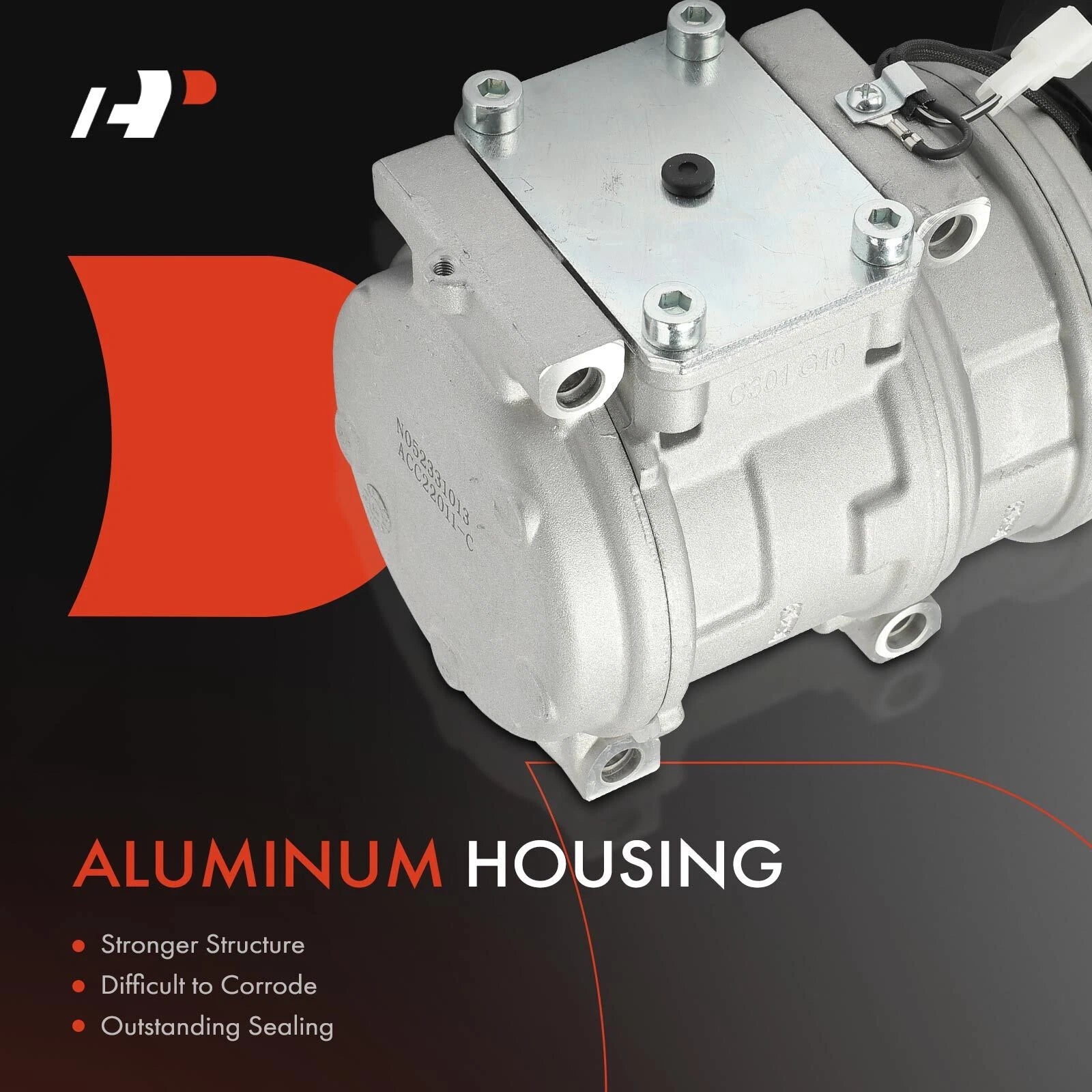 A/C Compressor with Clutch for Toyota 4Runner (1988-1995)