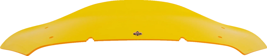 Klock Werks Kolor Flare Windshield 6.5" for FLHX (2014–2023) - Yellow KWW-01-0743