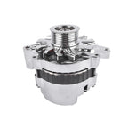 Chrome Alternator for Chevy Small Block V8 (Fits Various Models)
