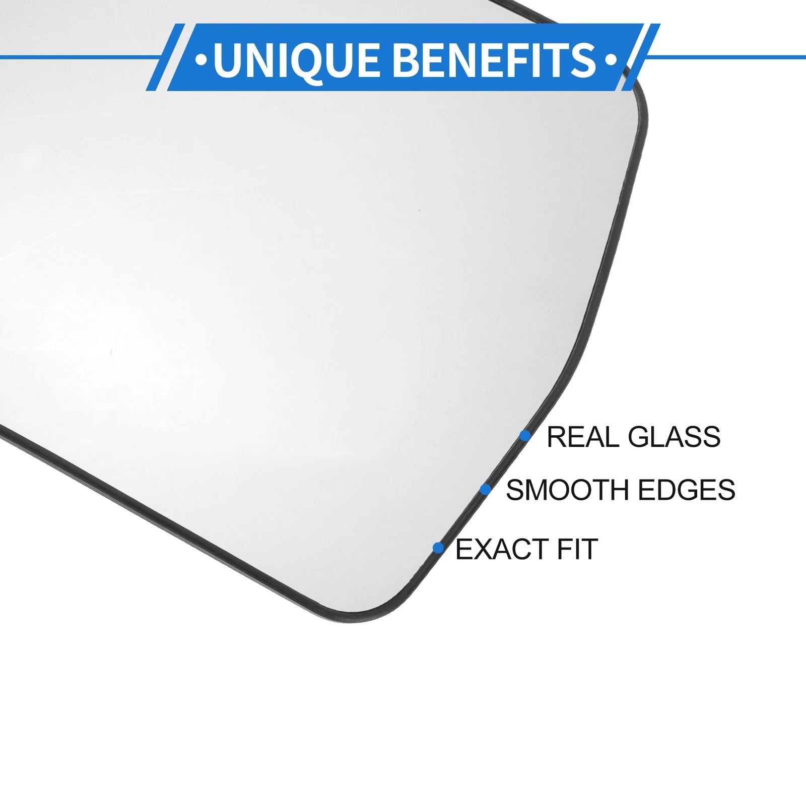 Heated Mirror Glass for Toyota Previa Estima (1990–1999)