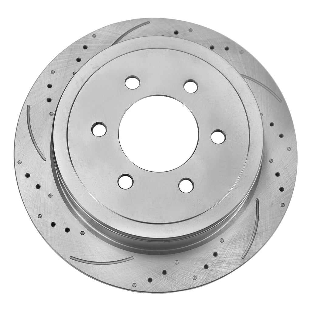 Rear Rotors and Brake Pads Kit for Ford F-150, Lincoln Mark LT (2004–2009)