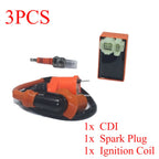 CDI + Spark Plug + Ignition Coil for GY6