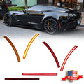 Full LED Side Marker Lights & Bumper Reflector Lamps for Chevy Corvette C7 (2014–2019)