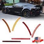 Full LED Side Marker Lights & Bumper Reflector Lamps for Chevy Corvette C7 (2014–2019)