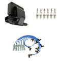 Set of 6 NGK Ignition Coil Wires & Iridium Spark Plugs for Dakota Ram 1500 (1997–2004)