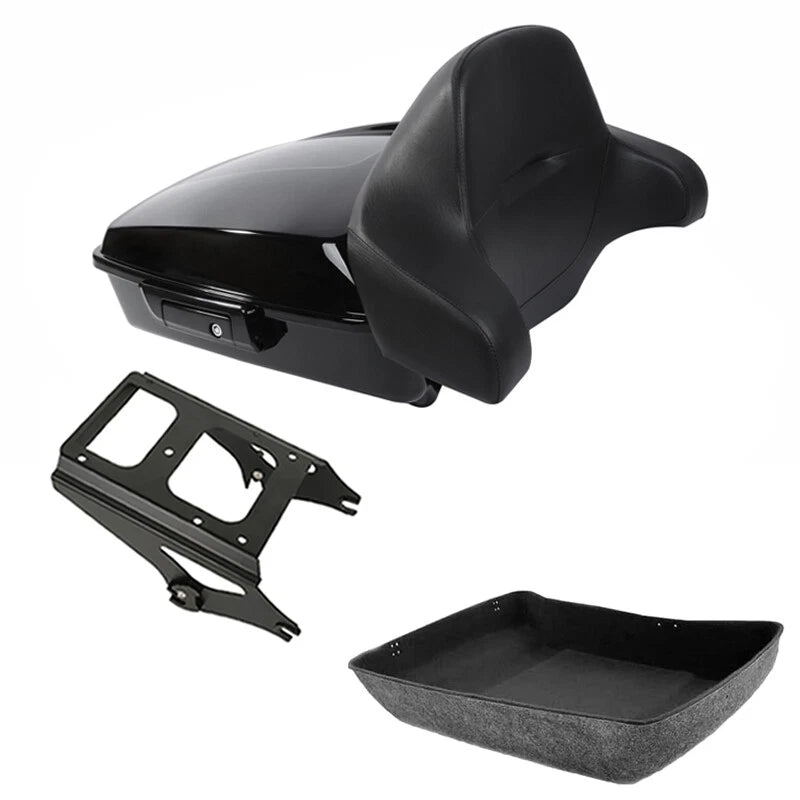 Chopped Trunk Backrest for Harley Touring Road Glide (2009–2013)