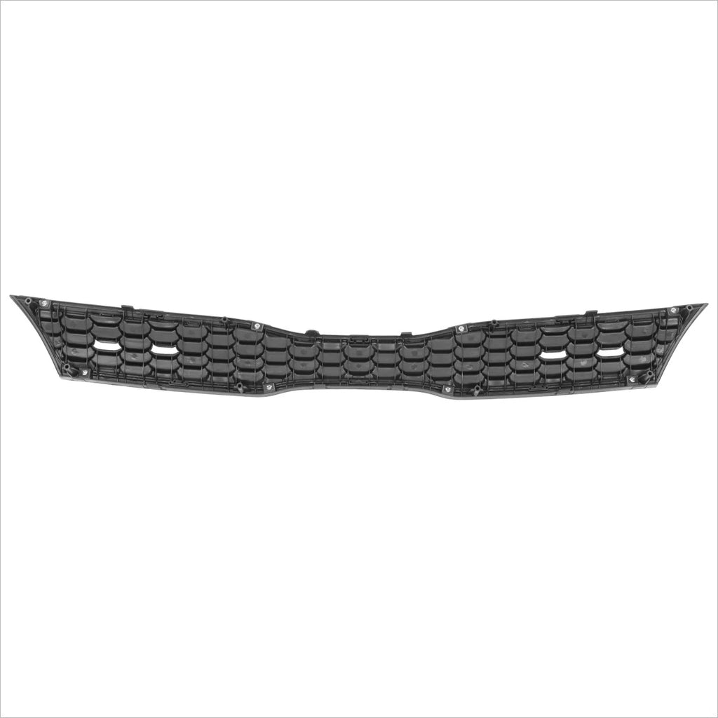 Front Bumper Upper Grille Shell Insert for Kia Rio (2016–2017) Matte Black