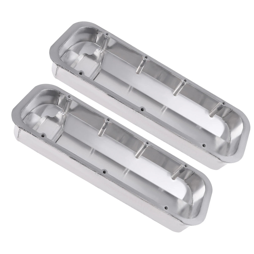 Fabricated Aluminum Valve Covers for Big Block Chevy 427 (1965–2002)