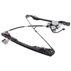 Set of 2 Window Regulators for Sedan (Front & Rear, Left Side)