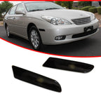 2X Smoke Lens Front Bumper Side Marker Lights for Lexus ES300 ES330