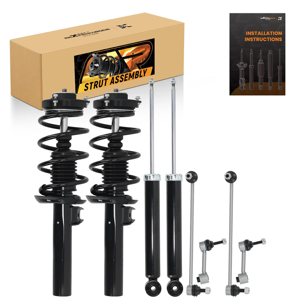 Front Complete Struts & Rear Shocks Kit for VW Golf (2010–2014)