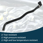 Heater Hose for BMW X5 (2011–2013) No. 17127576361, Black
