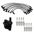 Set of 8 Denso Ignition Coil Wires & NGK Ruthenium Spark Plugs for C1500 C2500
