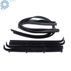 Set of 4 Window Sweep Weatherstrip for Ford Pickup Truck (1987–1997)