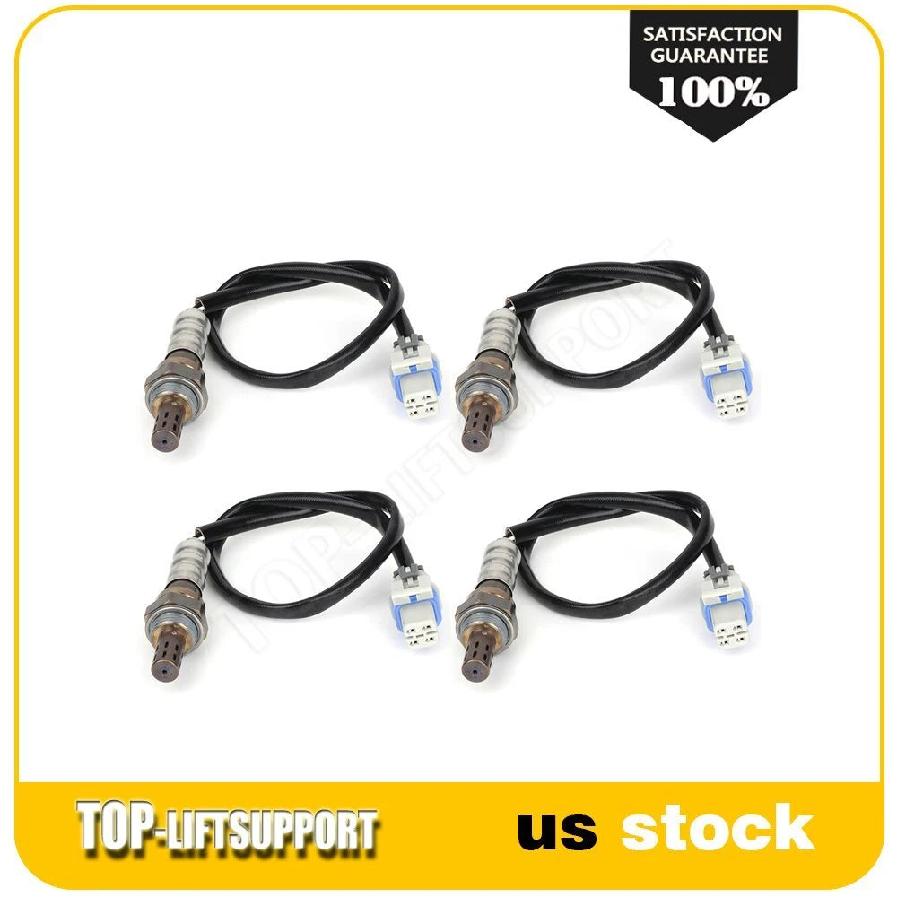 Set of 4 Oxygen Sensors for GMC Sierra 1500 (2003–2005) 4.3L 4.8L