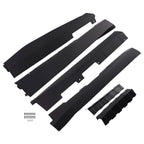 Rocker Side Skirts for Chevy Camaro RS SS (2016–2022) ZL1 Style Black PP Pair