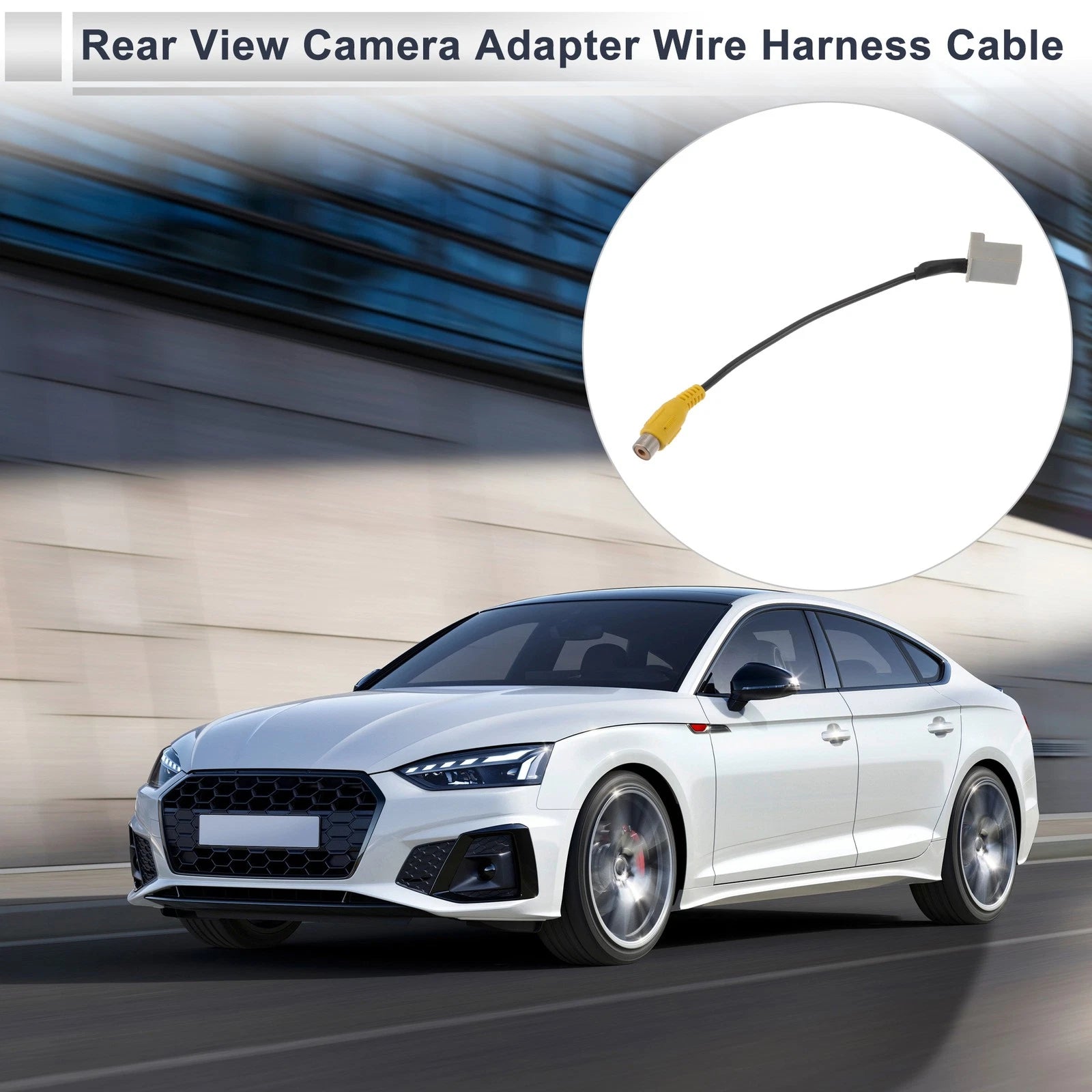 Rear View Camera Adapter Wire Harness Cable for Honda Accord (2018–2021)