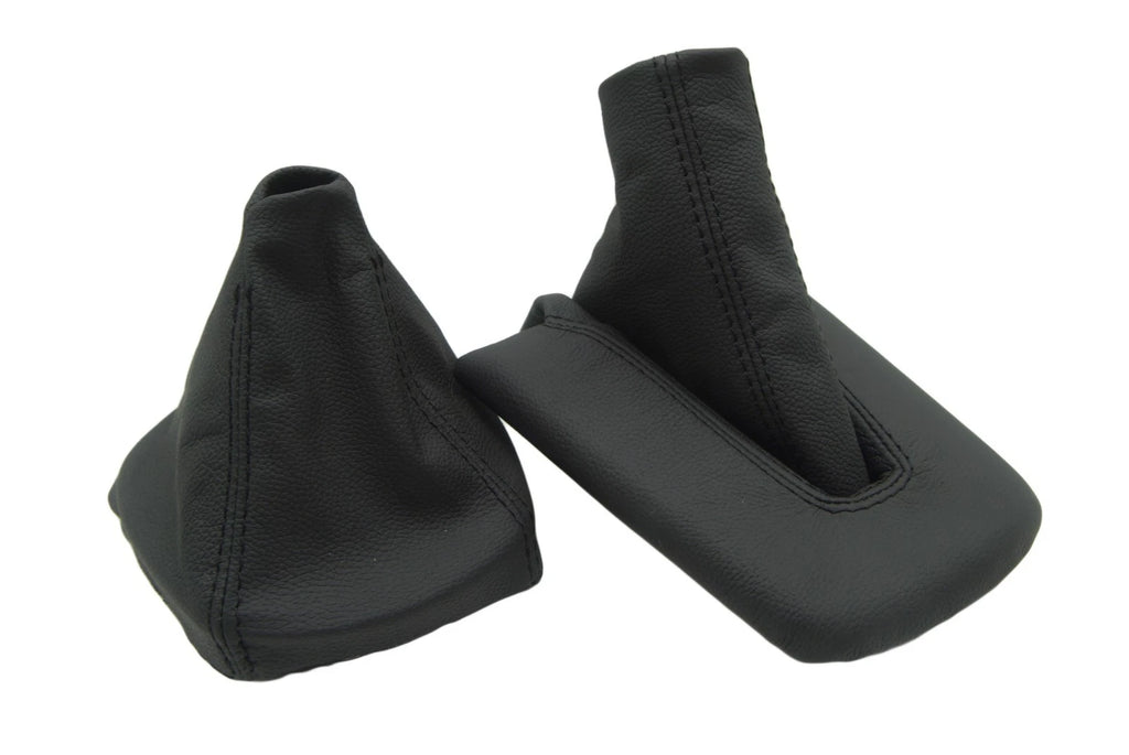 Manual and E Brake Boot Set for BMW M3 Z4 E85 (2003–2008) Black Leather