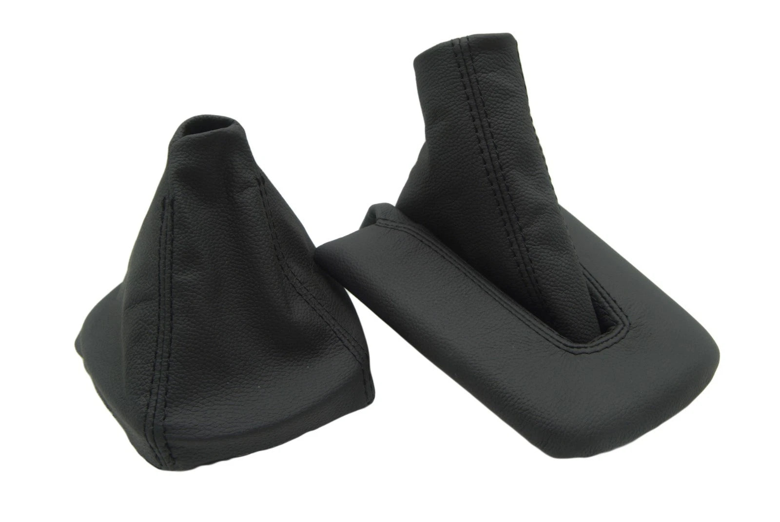 Manual and E Brake Boot Set for BMW M3 Z4 E85 (2003–2008) Black Leather