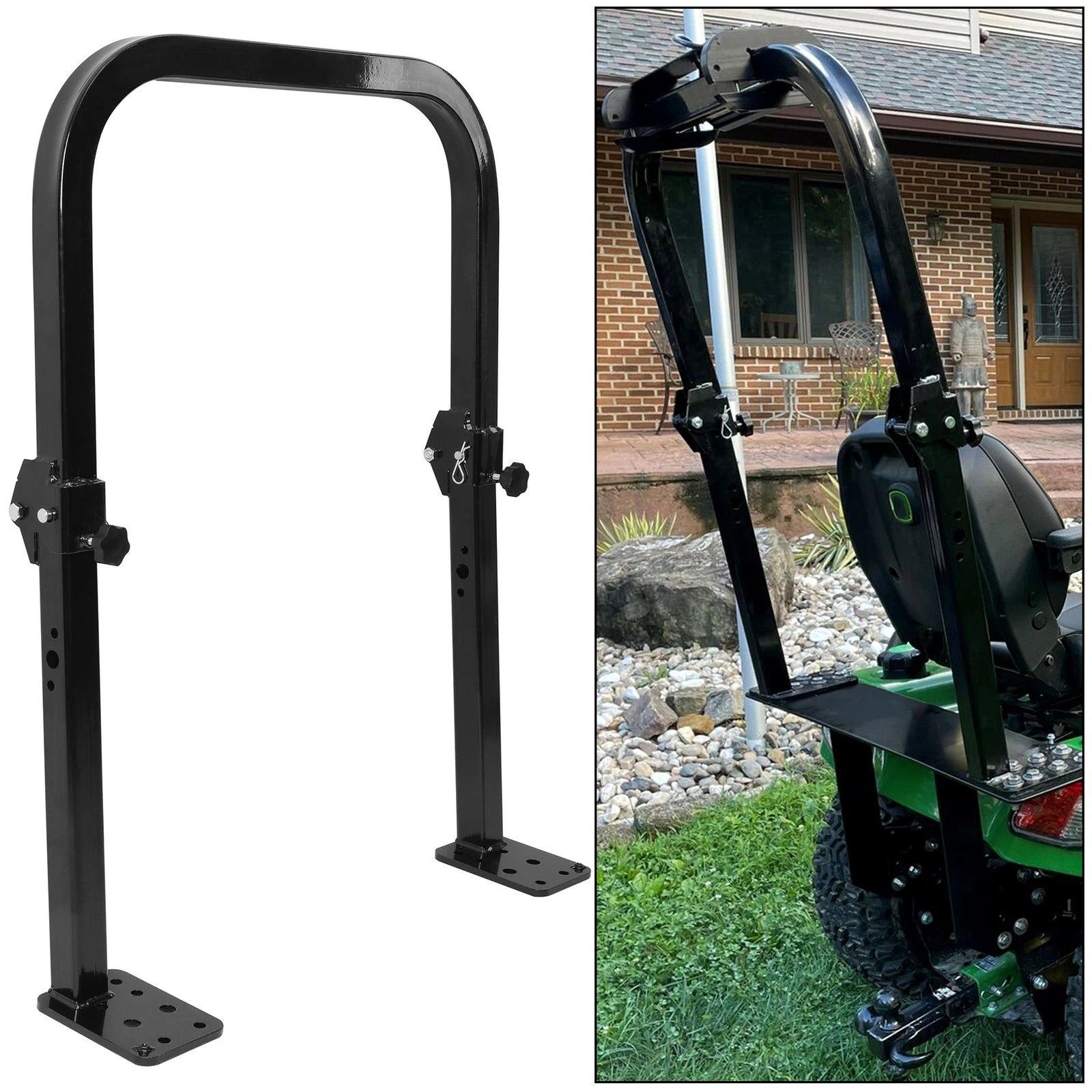 Adjustable Folding ROPS for John Deere 2210 & 2305 (2004–2007)
