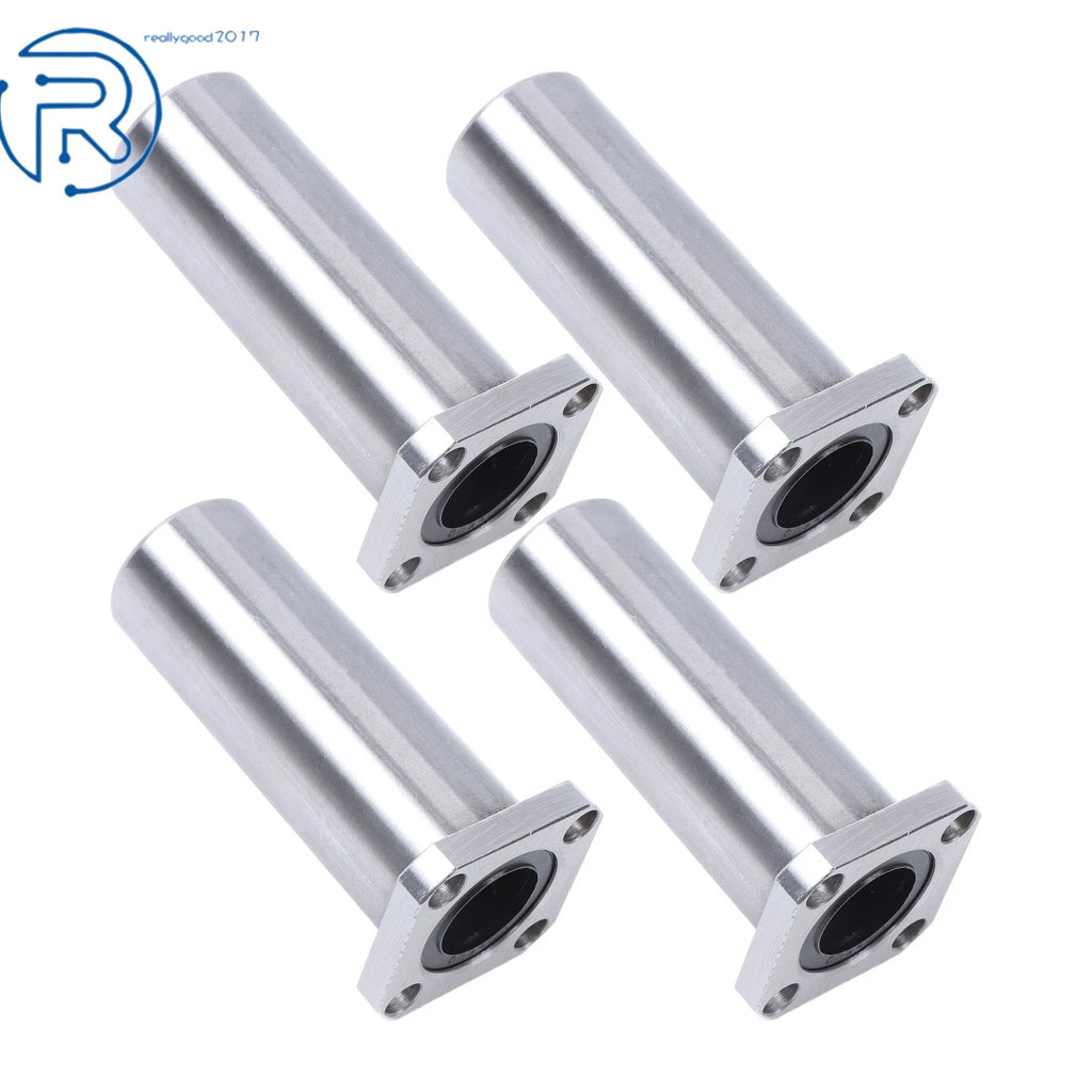 Set of 4 LMK25UU Linear Ball Bearings for CNC 3D Printer (25mm Bore)