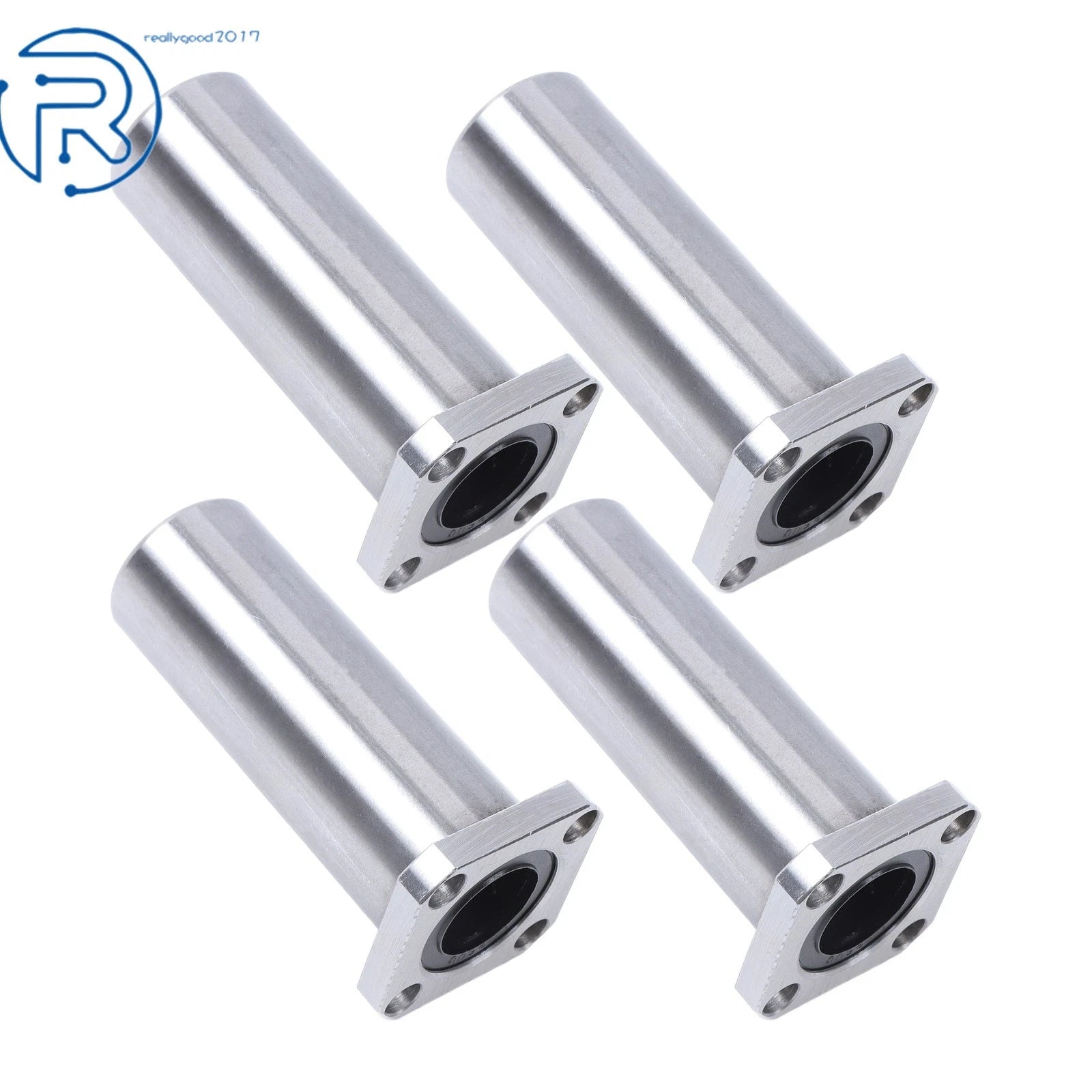 Set of 4 LMK25UU Linear Ball Bearings for CNC 3D Printer (25mm Bore)