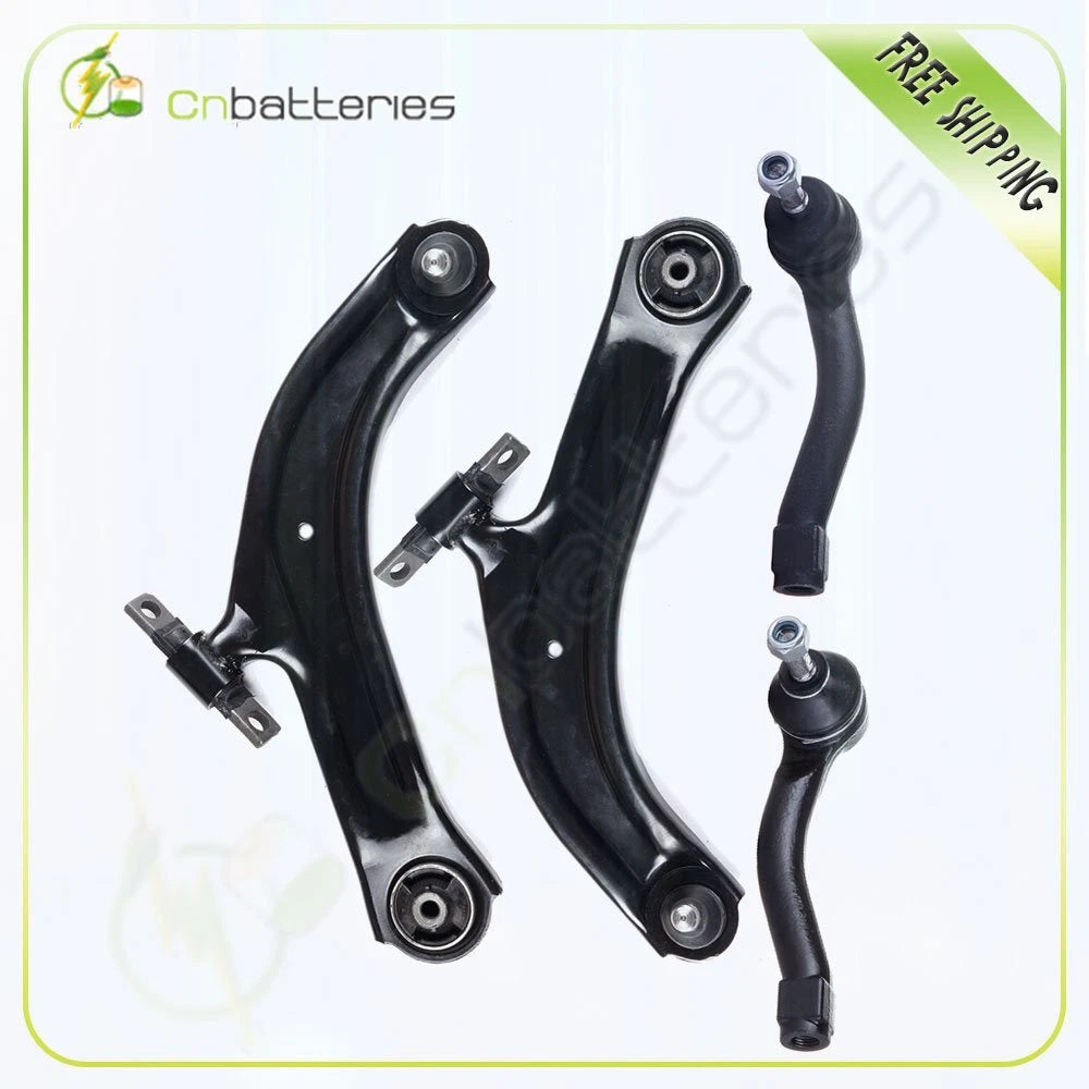 Suspension Lower Control Arm Ball Joint Tie Rods Kit for Nissan Sentra (2007–2012)