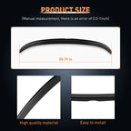 Matte Black Wing Spoiler for Toyota Camry (2007–2011)