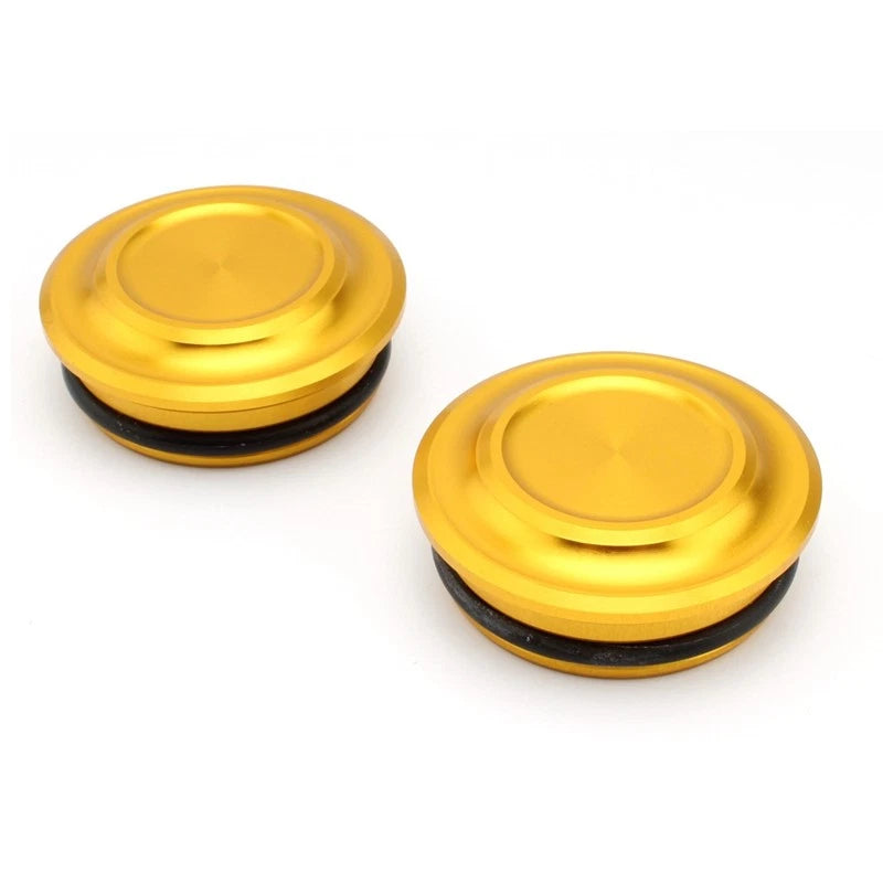 Billet Aluminum Frame Plug Caps Gold for Honda Rebel CMX500 (2020–2021)